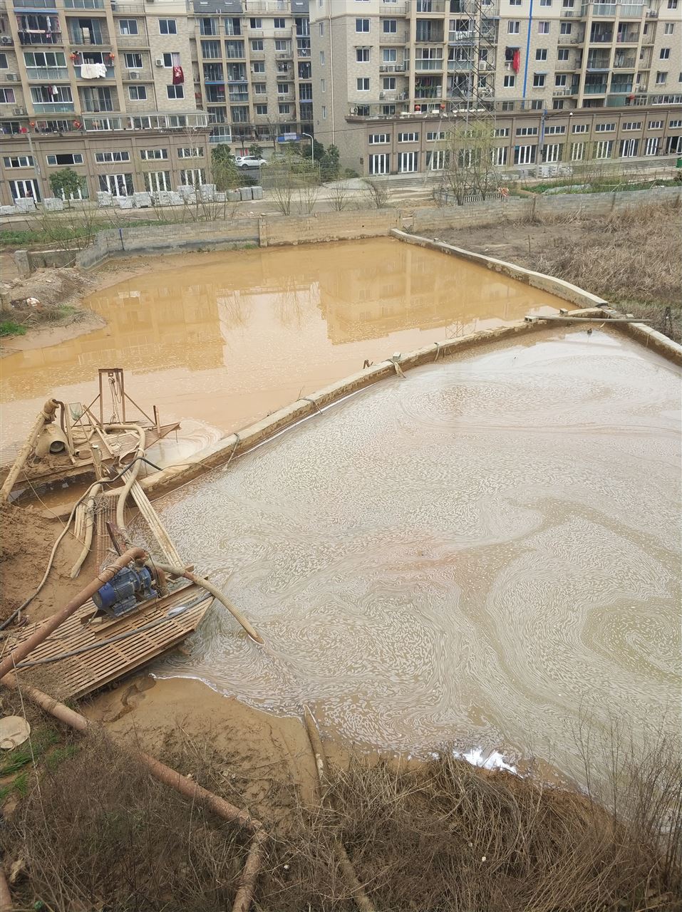 铁岭沉淀池淤泥清理-厂区废水池淤泥清淤